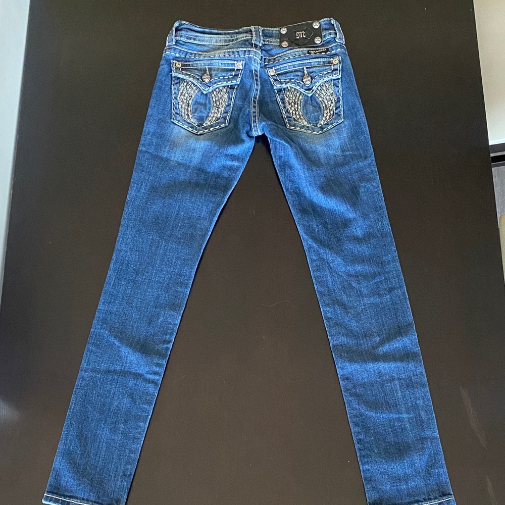Miss Me Women's Dark Blue Skinny Jeans